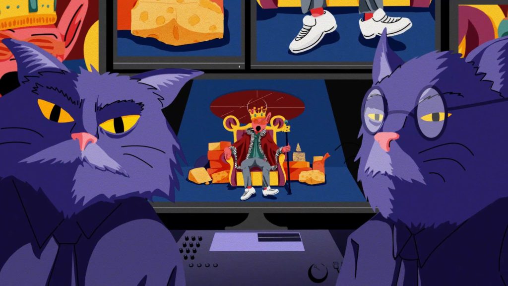 Rank Cats Hand Animated for the Ocean Widom Tom & Jerry Video