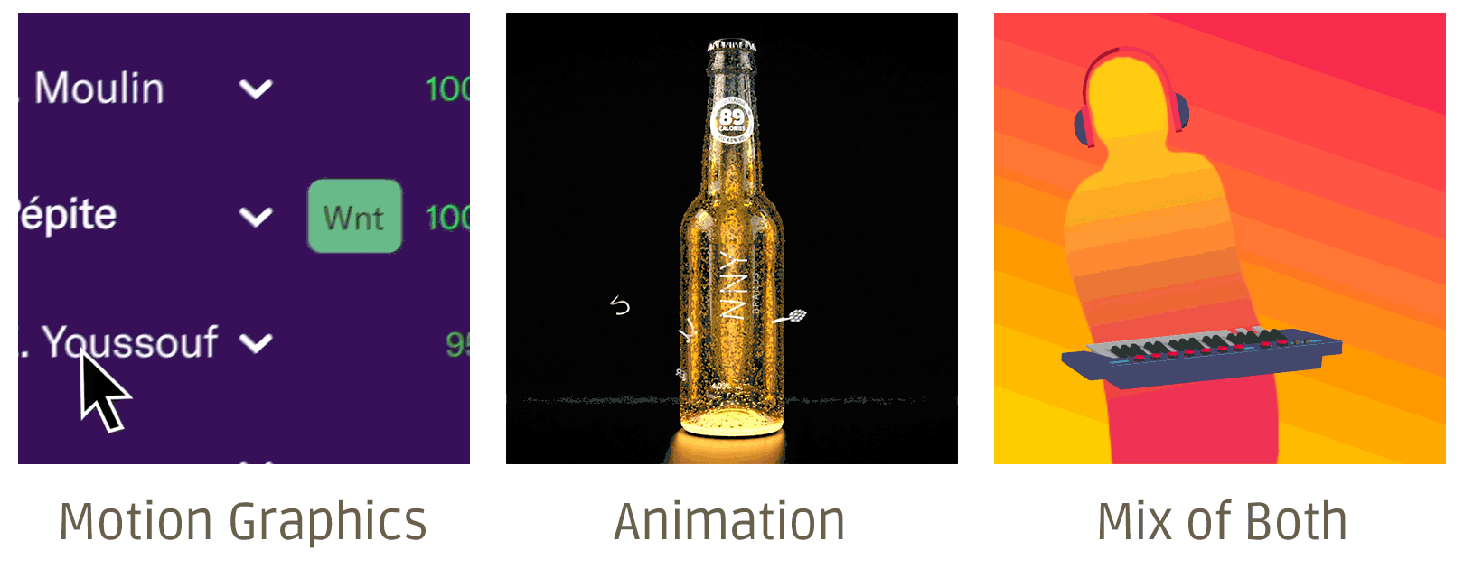 What's the difference between Motion Graphics & Animation? - Grizzle